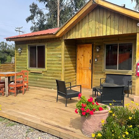 Cabana En Tunquen Con Parrilla, Fogon, Piscina Y Bosque Exterior foto