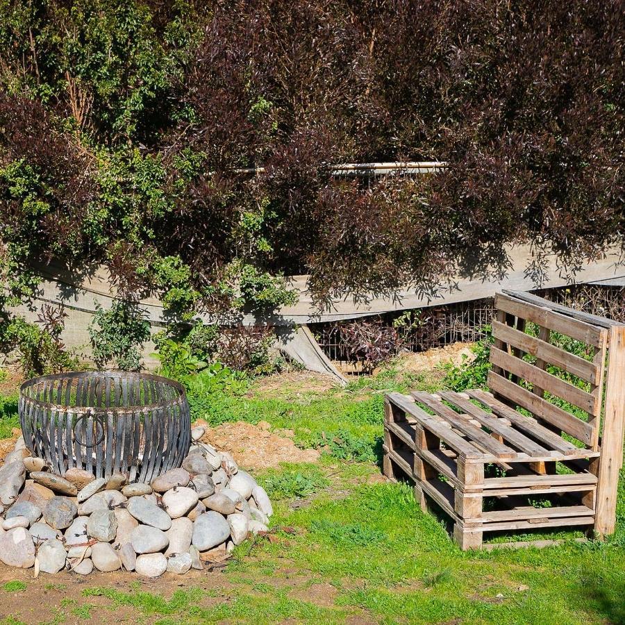 Cabana En Tunquen Con Parrilla, Fogon, Piscina Y Bosque Exterior foto