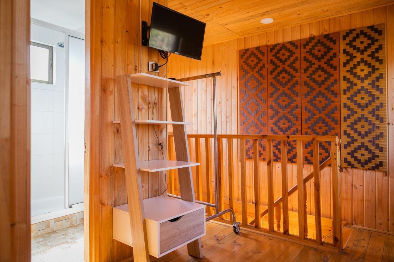 Cabana En Tunquen Con Parrilla, Fogon, Piscina Y Bosque Exterior foto